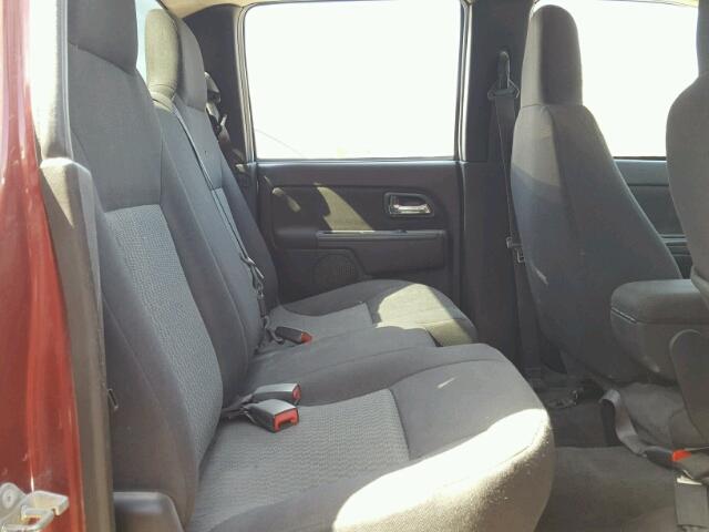 1GCDSCDE4A8112290 - 2010 CHEVROLET COLORADO L BURGUNDY photo 6