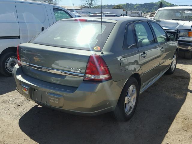 1G1ZU64844F188323 - 2004 CHEVROLET MALIBU MAX 绿色 照片 4