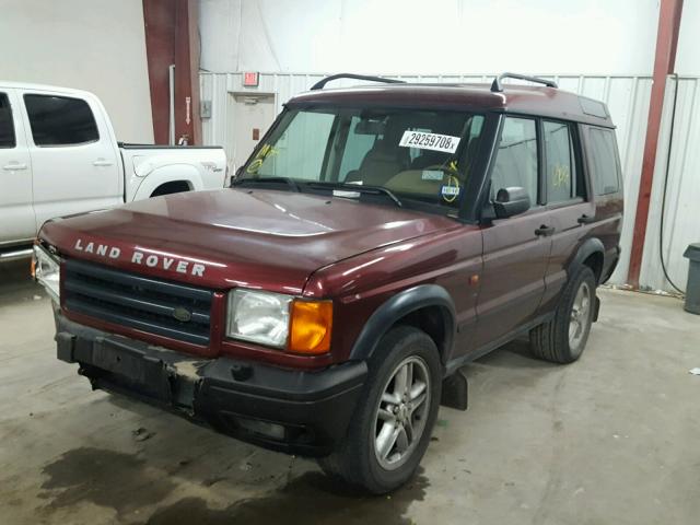 SALTY12412A770533 - 2002 LAND ROVER DISCOVERY BURGUNDY photo 2