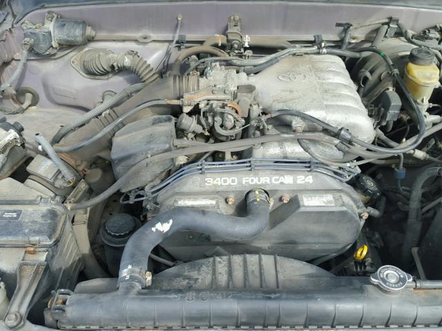 4TAWN72N6WZ163524 - 1998 TOYOTA TACOMA XTR BLUE photo 7