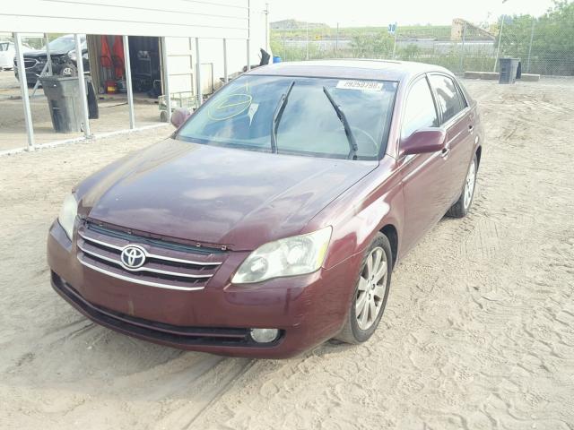 4T1BK36BX5U060621 - 2005 TOYOTA AVALON XL RED photo 2