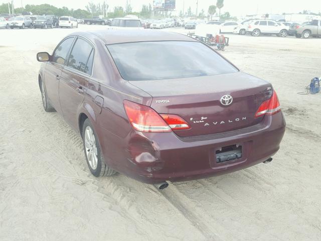 4T1BK36BX5U060621 - 2005 TOYOTA AVALON XL RED photo 3