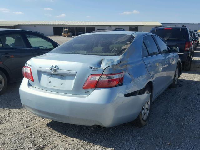 4T4BE46K59R062611 - 2009 TOYOTA CAMRY BASE BLUE photo 4