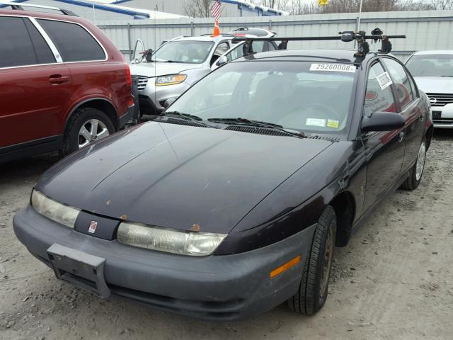 1G8ZG5282XZ321573 - 1999 SATURN SL1 BLACK photo 2