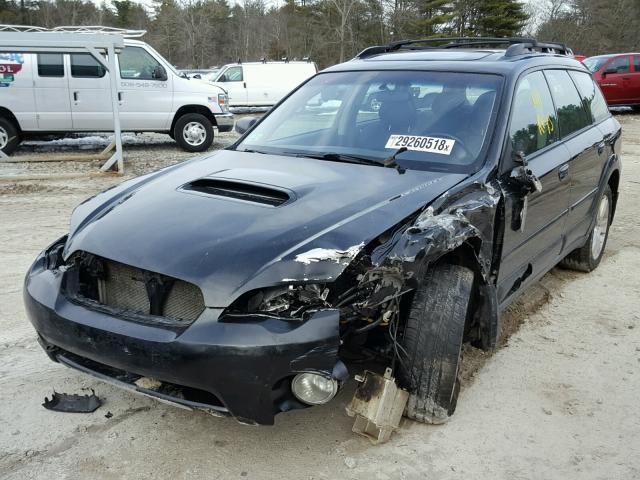 4S4BP67C654318594 - 2005 SUBARU LEGACY OUT BLACK photo 2