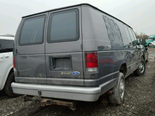 1FTHS24H4SHC18603 - 1995 FORD ECONOLINE GRAY photo 4