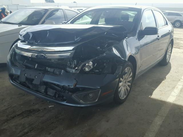 3FADP0L32BR180738 - 2011 FORD FUSION HYB CHARCOAL photo 2
