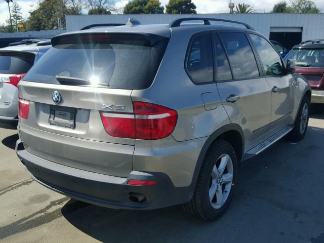 5UXFE43567L017600 - 2007 BMW X5 3.0I TAN photo 4