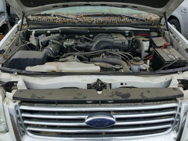 1FMEU73E97UA93853 - 2007 FORD EXPLORER X WHITE photo 7