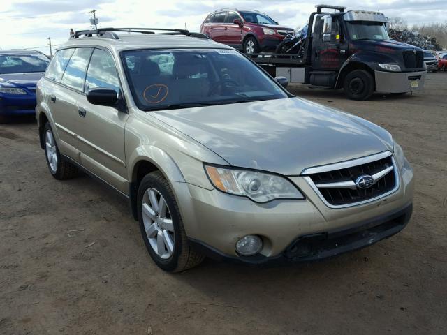 4S4BP61C887332458 - 2008 SUBARU OUTBACK 2. BEIGE photo 1