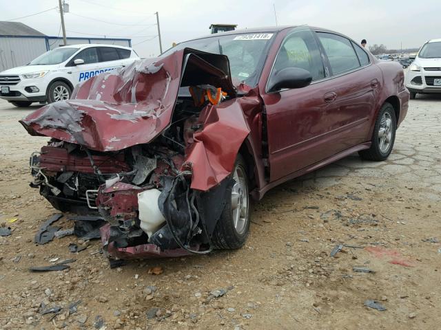 1G2NF52F73C103152 - 2003 PONTIAC GRAND AM S წითელი ფოტო 2