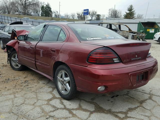 1G2NF52F73C103152 - 2003 PONTIAC GRAND AM S წითელი ფოტო 3