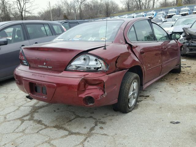 1G2NF52F73C103152 - 2003 PONTIAC GRAND AM S წითელი ფოტო 4