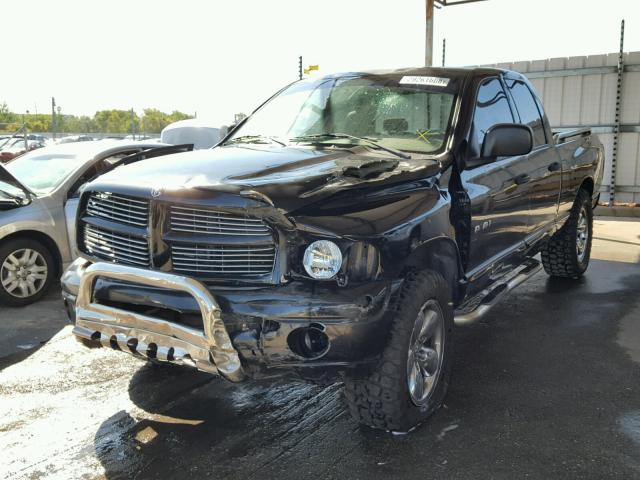 1D7HA18N45S272039 - 2005 DODGE RAM 1500 S BLACK photo 2