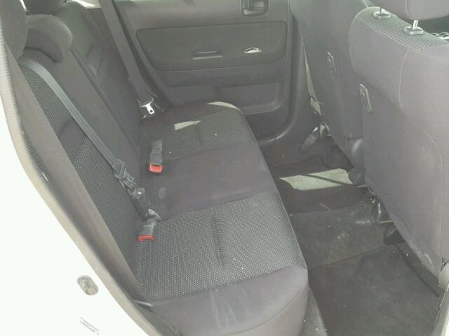 JTLKT324850198405 - 2005 TOYOTA SCION XB WHITE photo 6