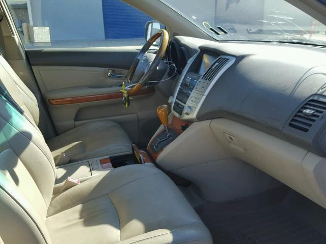 JTJGA31U150053129 - 2005 LEXUS RX 330 GRAY photo 5