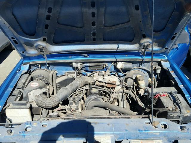 4F4CR12A1RTM53674 - 1994 MAZDA B2300 BLUE photo 7