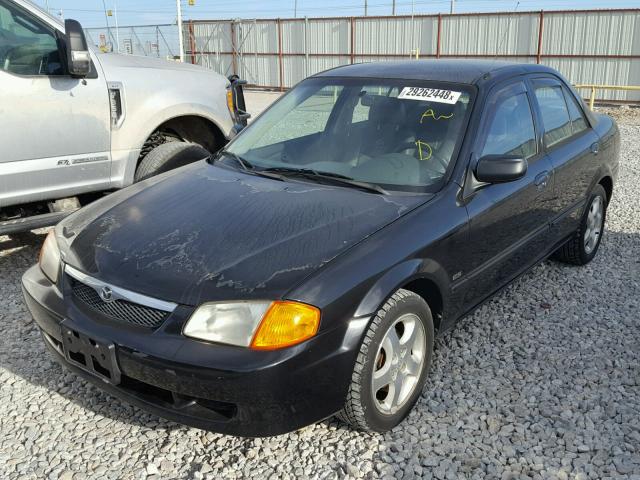 JM1BJ221XX0194053 - 1999 MAZDA PROTEGE ES 黑色 照片 2