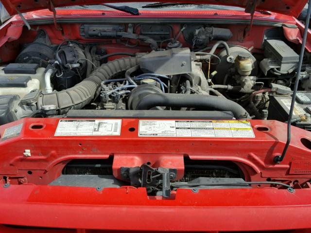 1FTYR14C1XPA42651 - 1999 FORD RANGER SUP RED photo 7