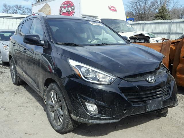 KM8JUCAG4EU798357 - 2014 HYUNDAI TUCSON GLS BLACK photo 1