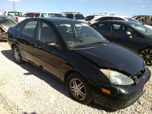 1FAFP34384W105728 - 2004 FORD FOCUS SE C BLACK photo 1