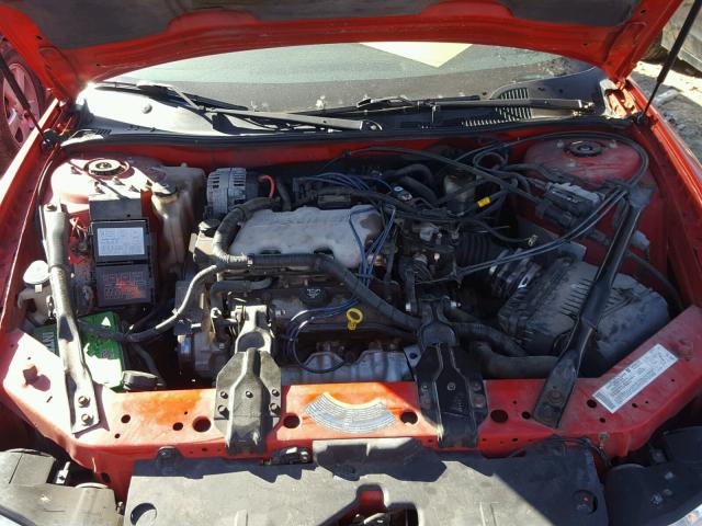 2G1WW12E049106217 - 2004 CHEVROLET MONTE CARL RED photo 7