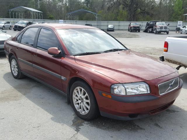 YV1TS94DX11169179 - 2001 VOLVO S80 MAROON photo 1