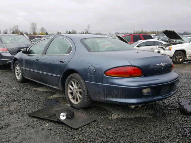 2C3HC56GX1H538718 - 2001 CHRYSLER LHS BLUE photo 3