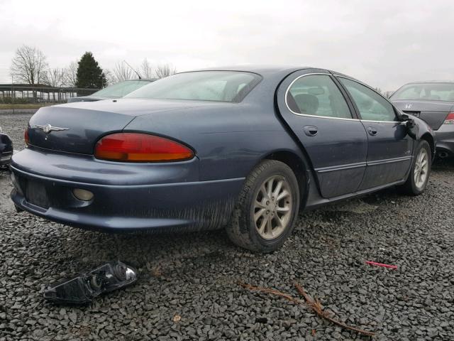 2C3HC56GX1H538718 - 2001 CHRYSLER LHS BLUE photo 4