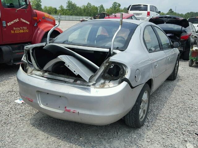 1B3ES56C82D587866 - 2002 DODGE NEON ES SILVER photo 4