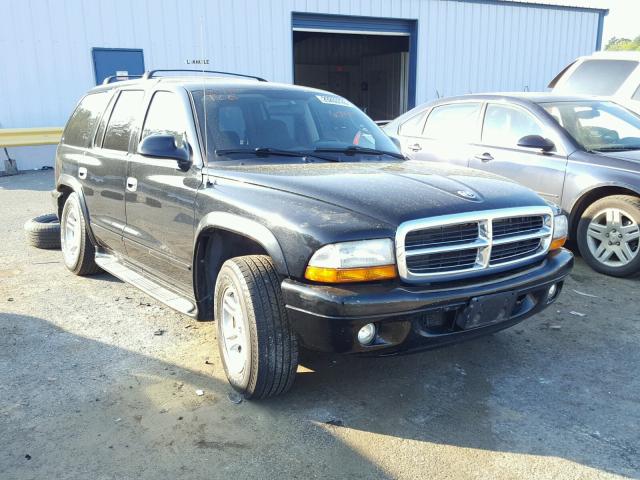 1D4HR48N93F604943 - 2003 DODGE DURANGO SL BLACK photo 1