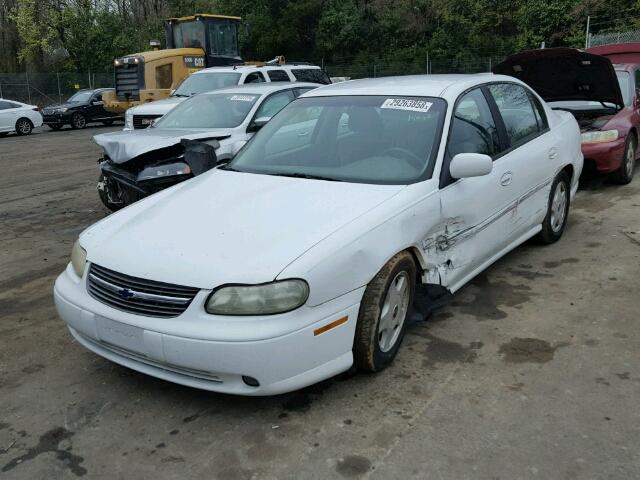 1G1NE52J81M663586 - 2001 CHEVROLET MALIBU LS თეთრი ფოტო 2
