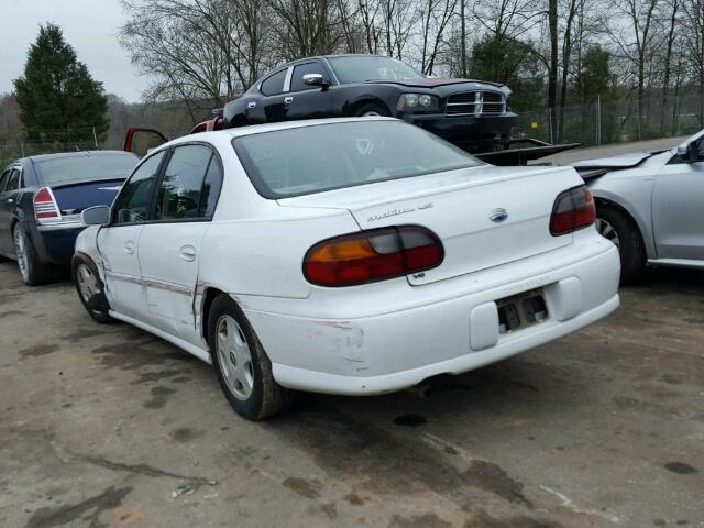 1G1NE52J81M663586 - 2001 CHEVROLET MALIBU LS თეთრი ფოტო 3