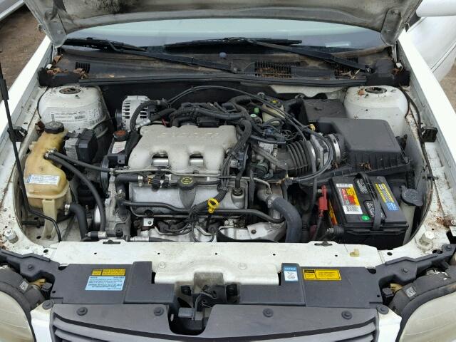 1G1NE52J81M663586 - 2001 CHEVROLET MALIBU LS თეთრი ფოტო 7