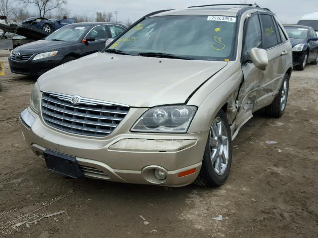 2C8GF78425R290007 - 2005 CHRYSLER PACIFICA L GOLD photo 2