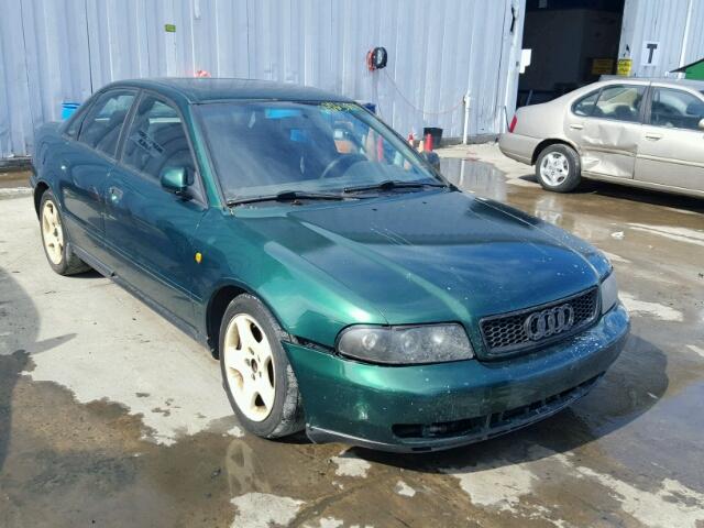 WAUCB28D5WA129443 - 1998 AUDI A4 1.8T QU GREEN photo 1