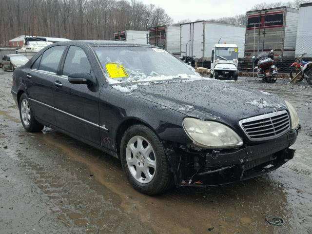 WDBNG75JX2A295311 - 2002 MERCEDES-BENZ S 500 BLACK photo 1