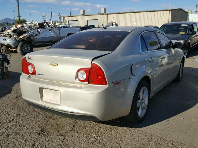 1G1ZB5E1XBF105850 - 2011 CHEVROLET MALIBU LS ოქროსფერი ფოტო 4