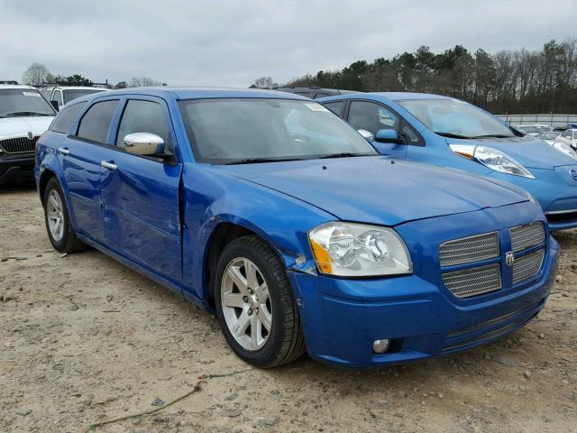 2D4FV48V85H555500 - 2005 DODGE MAGNUM SXT BLUE photo 1