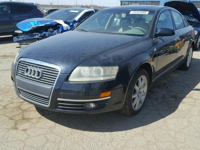 WAUDG74F75N109535 - 2005 AUDI A6 3.2 QUA BLUE photo 2