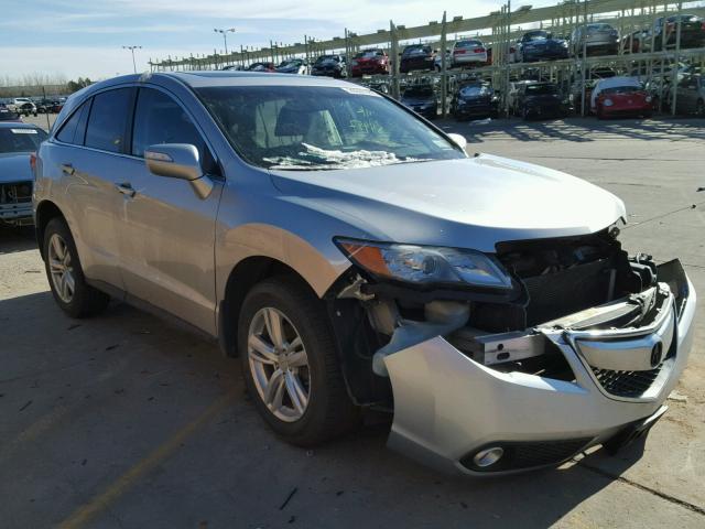 5J8TB4H51DL005745 - 2013 ACURA RDX TECHNO SILVER photo 1