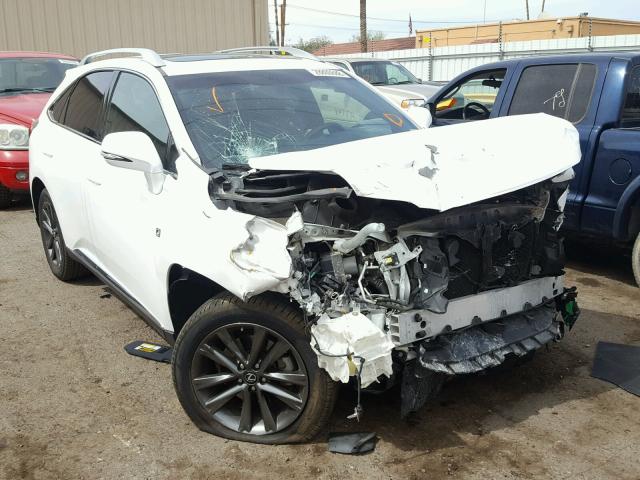 2T2BK1BA6DC174130 - 2013 LEXUS RX 350 WHITE photo 1