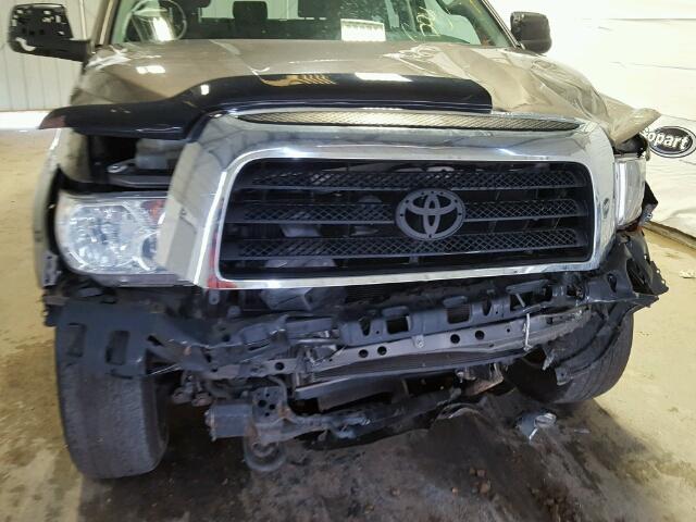 5TFBW54139X090479 - 2009 TOYOTA TUNDRA DOU BROWN photo 9