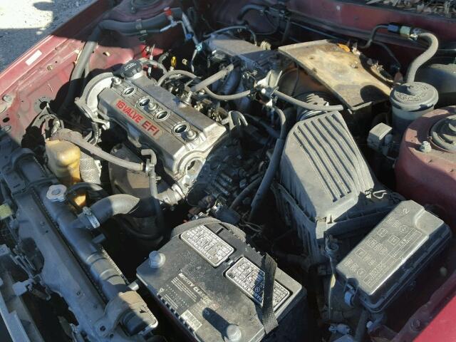 JT2AE94K3M3448526 - 1991 TOYOTA COROLLA DL RED photo 9