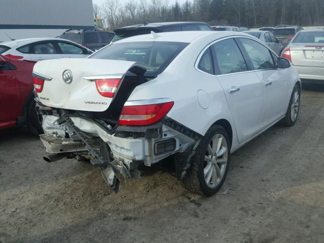 1G4PR5SK8D4122731 - 2013 BUICK VERANO CON WHITE photo 4