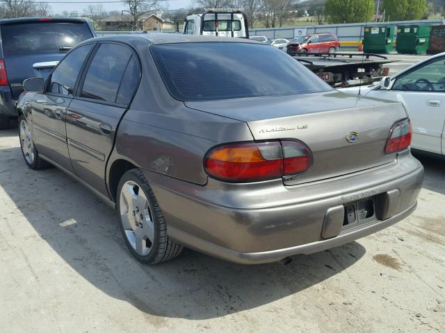 1G1NE52J12M600704 - 2002 CHEVROLET MALIBU LS GOLD photo 3