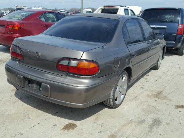 1G1NE52J12M600704 - 2002 CHEVROLET MALIBU LS GOLD photo 4