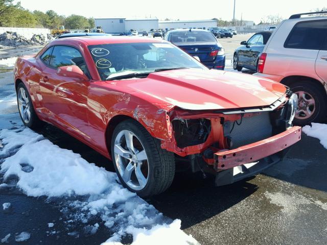 2G1FT1EW9A9204316 - 2010 CHEVROLET CAMARO SS ORANGE photo 1