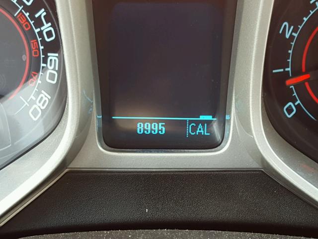 2G1FT1EW9A9204316 - 2010 CHEVROLET CAMARO SS Naranja foto 8