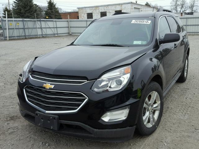 2GNFLFEKXG6227297 - 2016 CHEVROLET EQUINOX LT BLACK photo 2